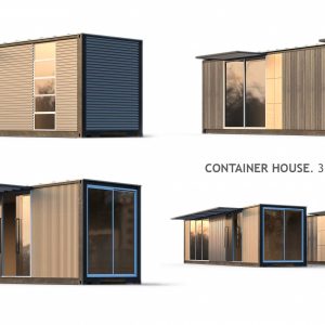 Container house 3 types