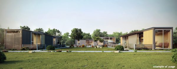 Container house 3 types