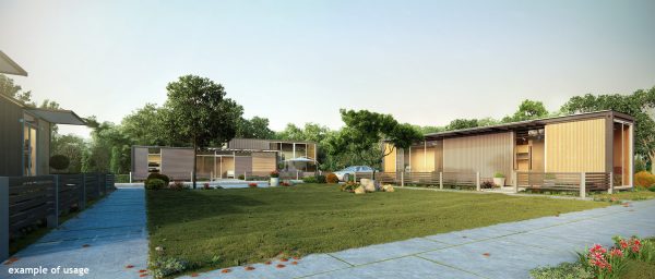 Container house 3 types