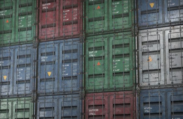 Container Low Poly shipping