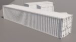 Containers - 5 sizes - Blue