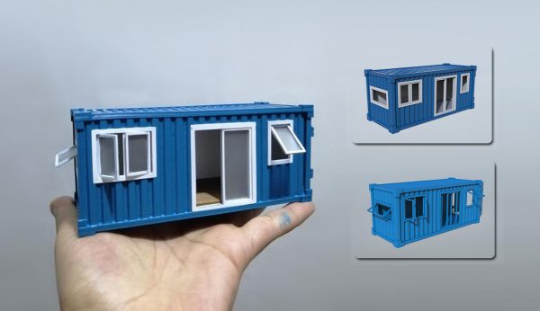 Contener House 3D Printing Model