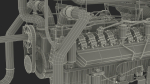 Control Panel with Diesel Generator Engine