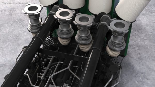 Control Panel with Diesel Generator Engine