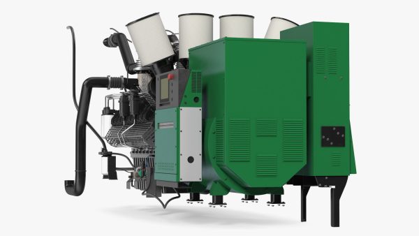 Control Panel with Diesel Generator Engine