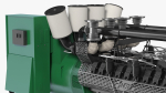 Control Panel with Diesel Generator Engine