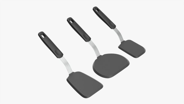 Cooking 3-spatula set