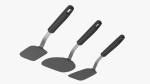 Cooking 3-spatula set