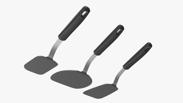 Cooking 3-spatula set