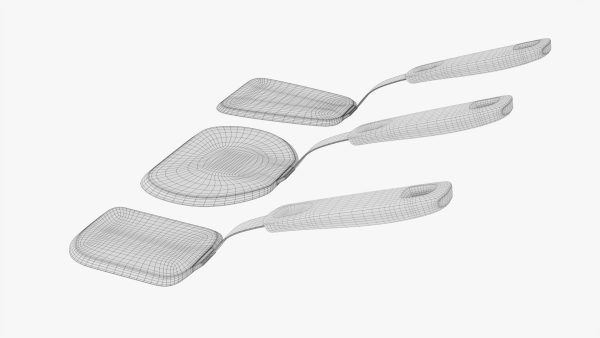 Cooking 3-spatula set