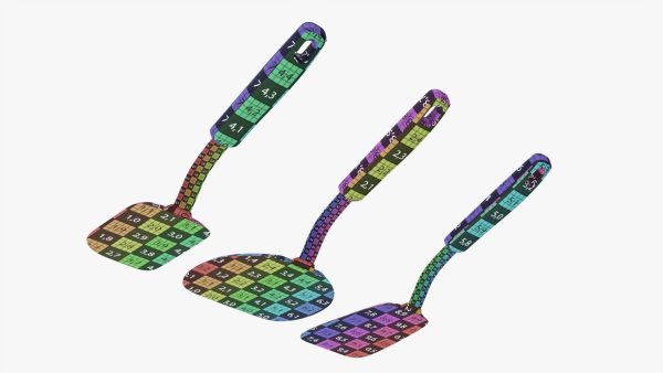 Cooking 3-spatula set