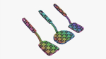 Cooking 3-spatula set