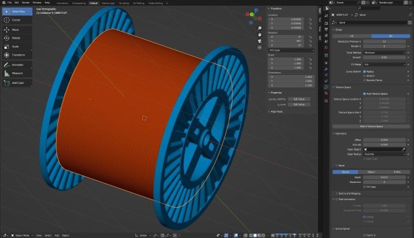 Copper Wire Spool