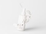 Cosmetic Bottle with Liquid Splash