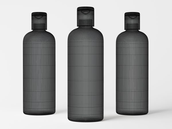 Cosmetic Flip Top Cap Bottle Packaging