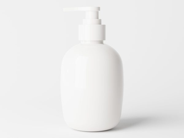 Cosmetic Pump Bottle Egg Shaped