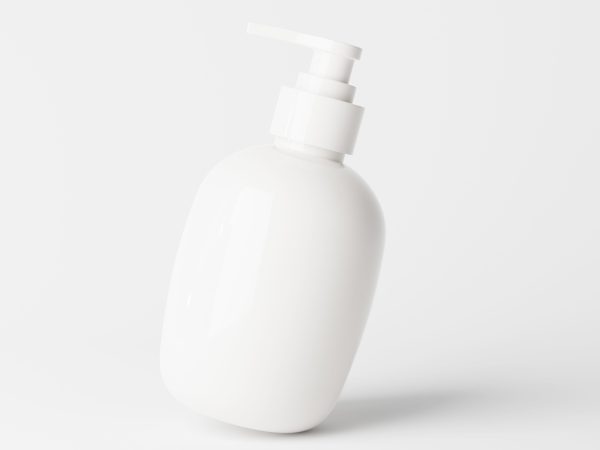 Cosmetic Pump Bottle Egg Shaped
