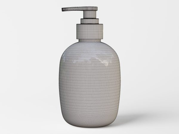 Cosmetic Pump Bottle Egg Shaped