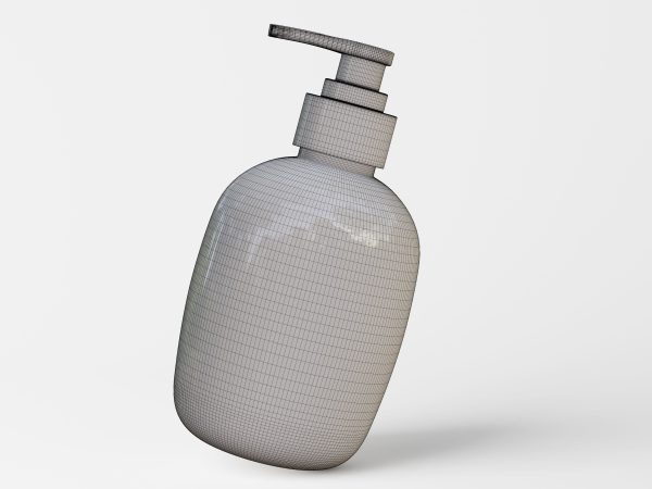 Cosmetic Pump Bottle Egg Shaped