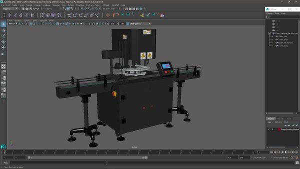 Cover Packing Machine