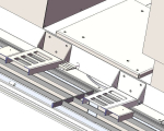 Crane cab crane driver room