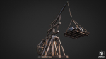 Crane  Medieval Type 1 Low Poly