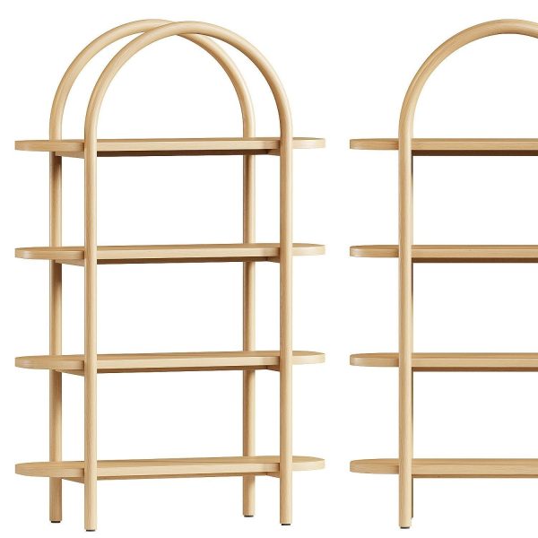 Crate Kids Dolly Natural Tall Bookcase