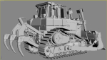 Crawler Dozer D6R