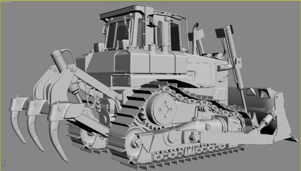 Crawler Dozer D6R