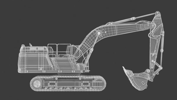 Crawler Excavator Generic 02