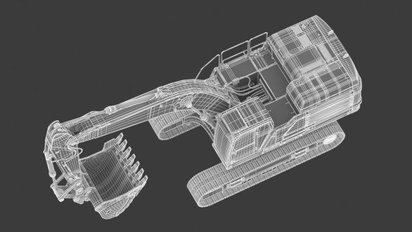 Crawler Excavator Generic 02