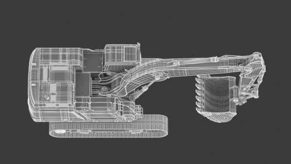Crawler Excavator Generic 02