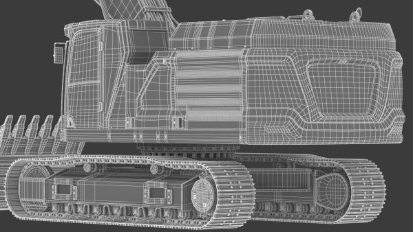 Crawler Excavator Generic 02