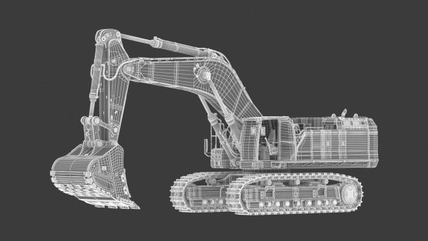 Crawler Excavator Generic 03