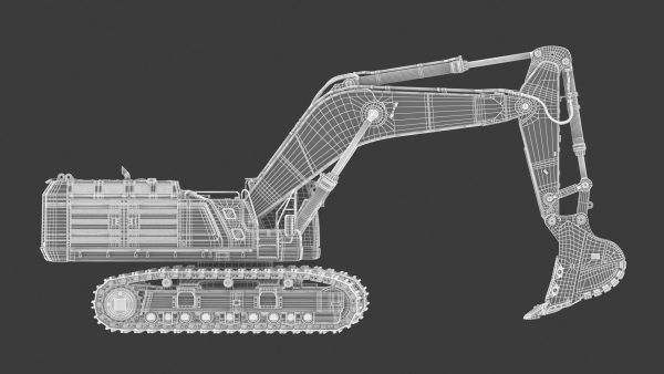 Crawler Excavator Generic 03