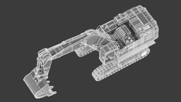 Crawler Excavator Generic 03