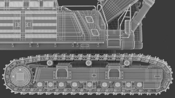 Crawler Excavator Generic 03