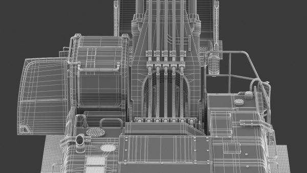 Crawler Excavator Generic 03