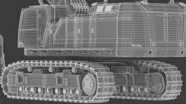 Crawler Excavator Generic 03