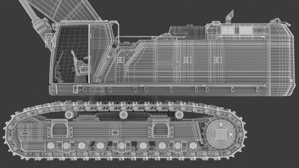 Crawler Excavator Generic 03