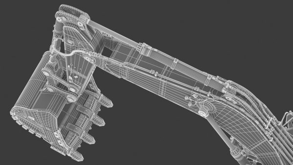 Crawler Excavator Generic 03