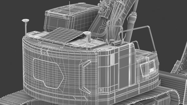 Crawler Excavator Generic 04