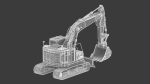 Crawler Excavator Generic 04