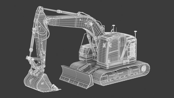 Crawler Excavator Generic 04