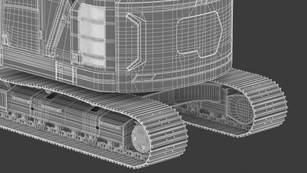 Crawler Excavator Generic 04
