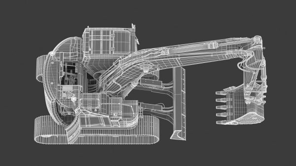 Crawler Excavator Generic 06
