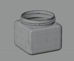 Cream jar 03