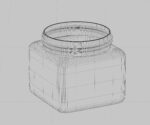Cream jar 03