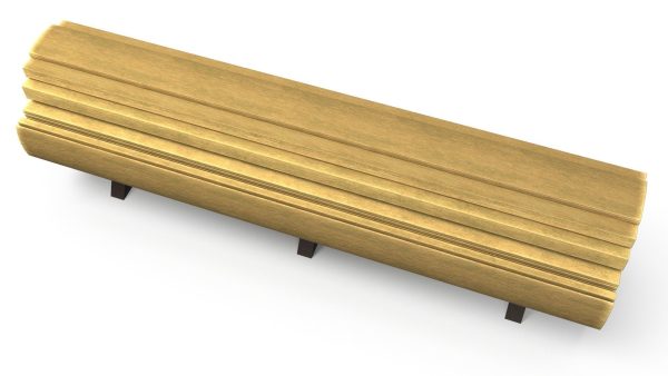 Cross and Longitudinal Section of Wood