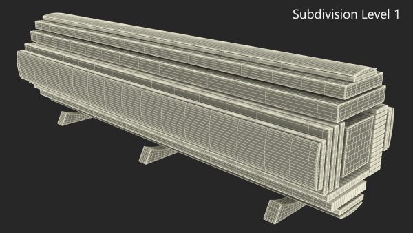 Cross and Longitudinal Section of Wood